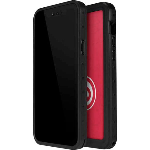 NBA Atlanta Hawks Distressed iPhone 15 Waterproof Case